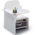 Dětský kreslící stůl Bílý