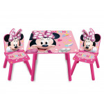 Dětský stůl s židlemi Minnie