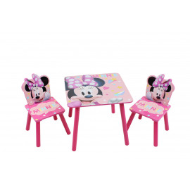 Dětský stůl s židlemi Minnie