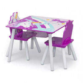 Dětský stůl s židlemi Unicorn