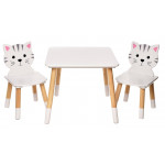 Dětský stůl s židlemi Kočička