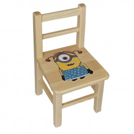 Dětský stůl se třemi židlemi Wood Mimoni