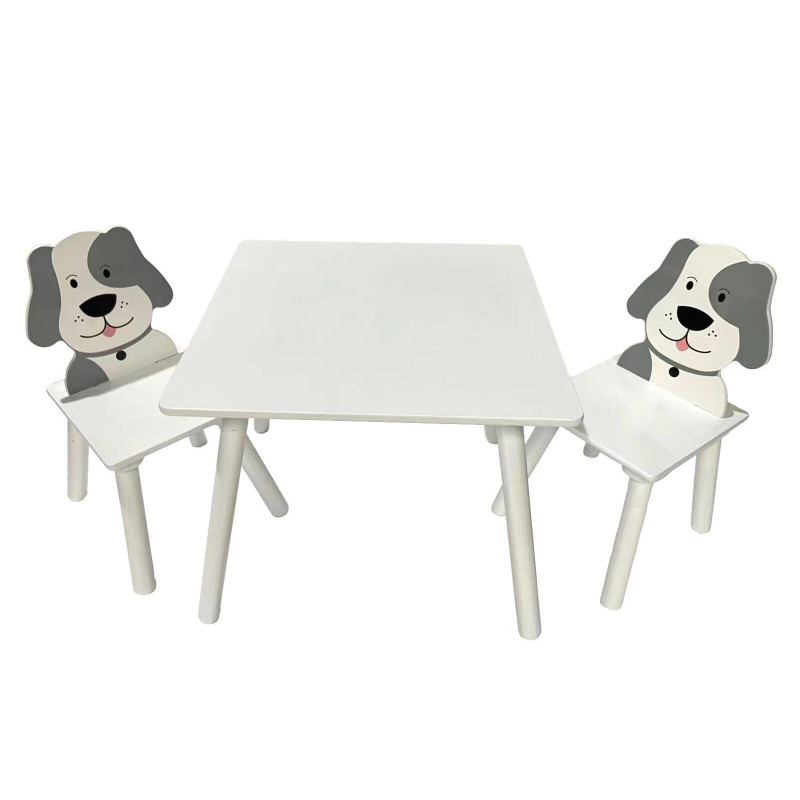 Dětský stůl s židlemi Pejsek