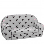 Dětská rozkládací mini pohovka Retro Myšky