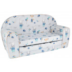 Dětská rozkládací mini pohovka Zajíček