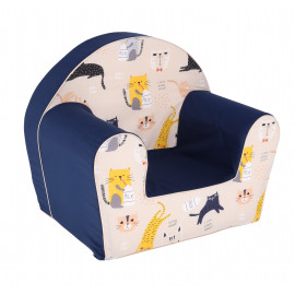 Dětské křesílko Kočky