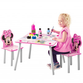 Dětský stůl s židlemi Myška Minnie 