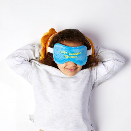 Cestovní polštářek a maska na oči Lvíček