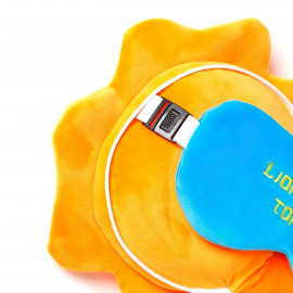 Cestovní polštářek a maska na oči Lvíček