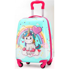 Dětský cestovní kufr Jednorožec 29l