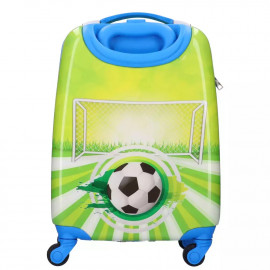 Dětský cestovní kufr Fotbalový míč 29l