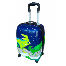 Dětský cestovní kufr a batůžek Dinosaurus 29l