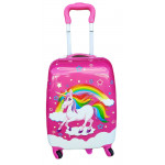 Dětský cestovní kufr Jednorožec s duhou 29l