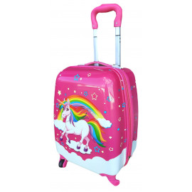 Dětský cestovní kufr Jednorožec s duhou 29l