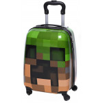 Dětský cestovní kufr Minecraft Pixel 29l