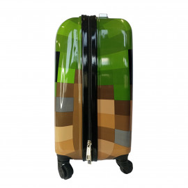 Dětský cestovní kufr Minecraft Pixel 29l