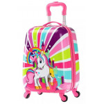 Dětský cestovní kufr Jednorožec duhový 29l