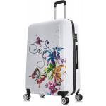Dětský cestovní kufr Květy 45l