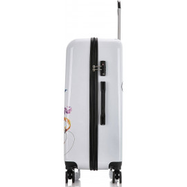 Dětský cestovní kufr Květy 45l