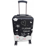 Dětský cestovní kufr Mráček černý 45l