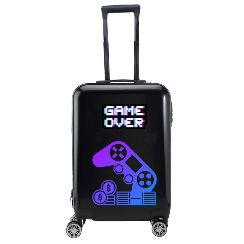 Dětský cestovní kufr Game over 45l