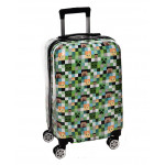 Dětský cestovní kufr Minecraft pixely 45l Dětský cestovní kufr Minecraft pixely 45l