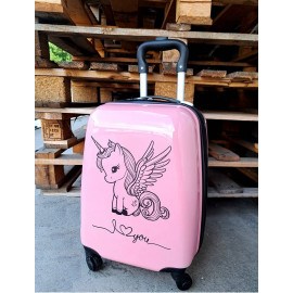 Dětský cestovní kufr Love unicorn 29l Dětský cestovní kufr Love unicorn 29l