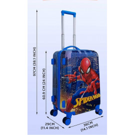Dětský cestovní kufr Spiderman city 45l