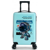 Dětský cestovní kufr Kosmonaut 45l