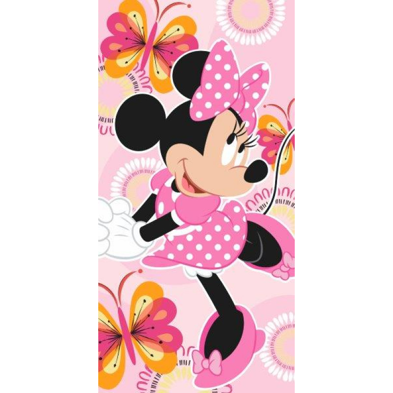 Dětská osuška Myška Minnie 140x70 cm Dětská osuška Myška Minnie 140x70 cm