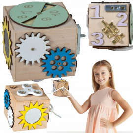 Montessori dřevěná kostka - malá