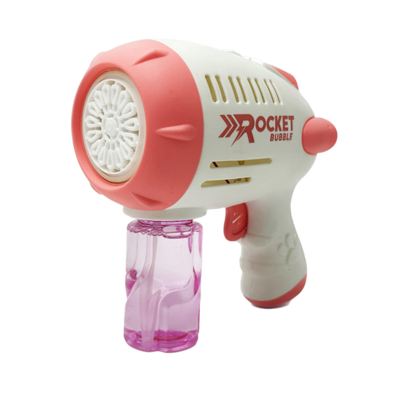 Automatická pistol na bubliny Rocket s náplní Automatická pistol na bubliny Rocket s náplní