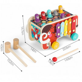 Montessori mamut na kolečkách