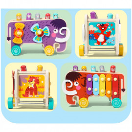 Montessori mamut na kolečkách