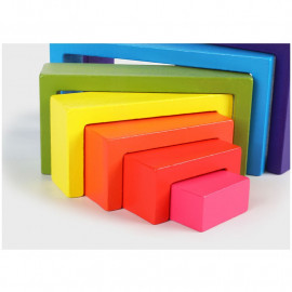 Montessori duhová skládačka