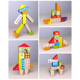 Velká sada dřevěné město