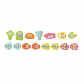 Montessori multifunkční dřevěná vkládačka 3v1