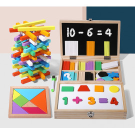 Velká montessori sada v kufříku Velká montessori sada v kufříku
