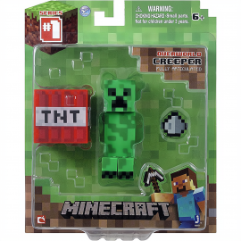 Figurka Minecraft Creeper s příslušenstvím 7cm Figurka Minecraft Creeper s příslušenstvím 7cm