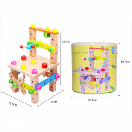 Zábavná židle pro kutily