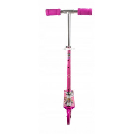 Dětská skládací koloběžka Tlapková Patrola růžová
