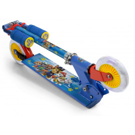 Dětská skládací koloběžka se svítícími kolečky Paw Patrol