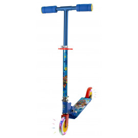 Dětská skládací koloběžka se svítícími kolečky Paw Patrol