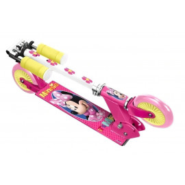 Dětská skládací koloběžka Myška Minnie růžová