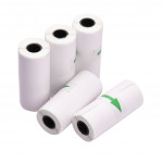Náhradní role samolepícího termopapíru do přenosné tiskárny 5ks