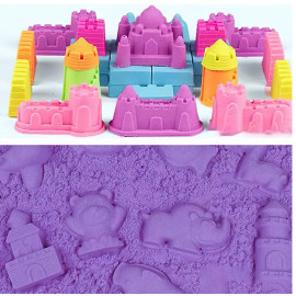 Kinetický písek 2kg sada XXL