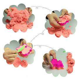 Kinetický písek 3kg sada MAXI