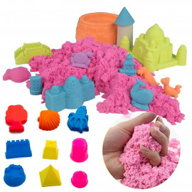 Kinetický písek 2kg sada MAXI