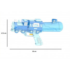 Vodní pistole Mašinka modrá