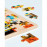 Dřevěné puzzle ZOO 60 dílků